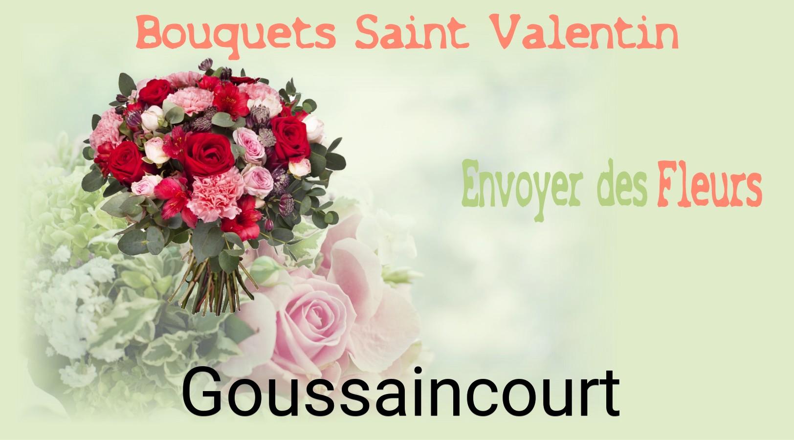 Roses de Saint-Valentin livrées à Goussaincourt